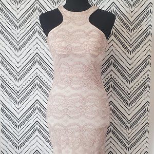 Lace slip dress